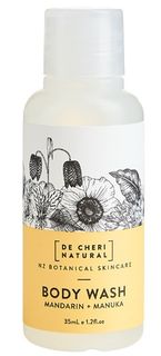 Healthpak De Cheri Natural Mandarin Manuka Body Wash 35ml CTN/128