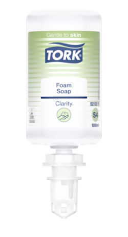 Tork S4 Clarity Foam Soap 1L Cartridge (520201)