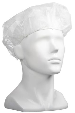 Disposable Crimp Hair Nets White Bouffant 61cm Ctn/600