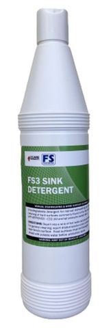Squeeze Bottle Kit - FS3 Sink Detergent 750ml (FTC)