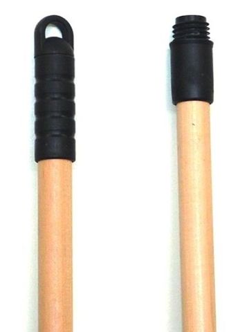 Layflat Handle Wooden 25mmx1.35m Screw Type