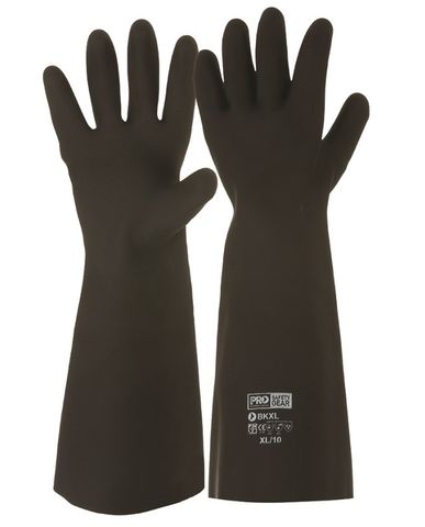 Glove Black Knight Rubber