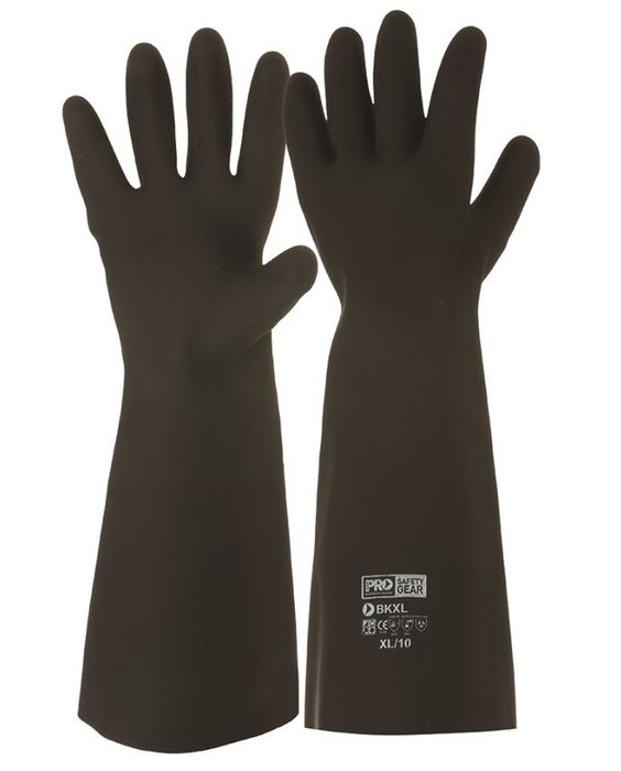 Glove Black Knight Rubber