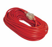 18metre 2core 10amp 1.0mm Orange Cut & Stripped Ends