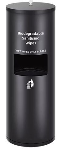 Offshoot Free Standing Wipes Dispenser BLACK