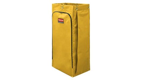 Rubbermail Janitorial Cleaning Cart Vinyl Bag YELLOW 128L