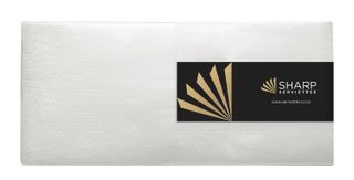 Sharp Napkins Luncheon 1 Ply 1/4 Fold White Ctn/3000