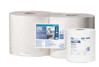 Tork W1/W2 QuickDry 2ply White Combi Paper Towel Rolls Ctn/2 (130041)