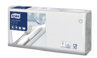 Tork Universal Serviettes 1 Ply Luncheon White 1/4 Fold (2169972)