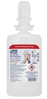 Tork S4 Alcohol Gel Hand Sanitiser 1L (420124)