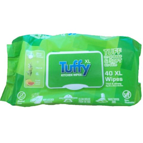Tuffy XL Multipurpose Wipes Pk/40