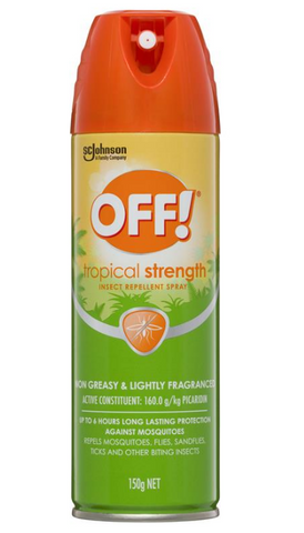 OFF Tropical Aerosol Insect repellent 150G