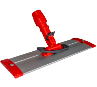 Sabco 40cm Microfibre Flat Mop Base Red