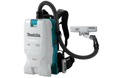 Makita 40v XGT Back Pack 6 Litre Vacuum - 2 batteries, dual charger
