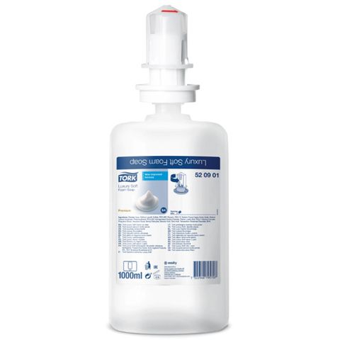 Tork S4 Luxury Foam Soap Cartridge 1L (524901)