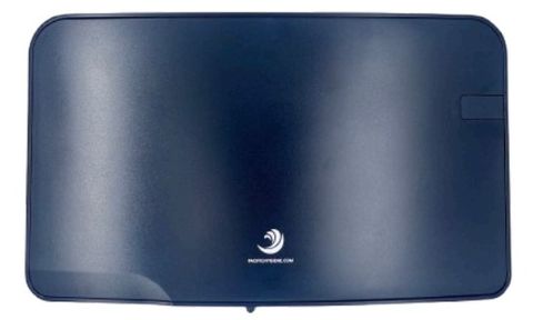 PH Quartz Double Midi Toilet Roll Dispenser Black (DQ38B) CHARGED