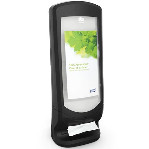 Tork N4 Xpressnap Stand Napkin Dispenser Black CHARGED