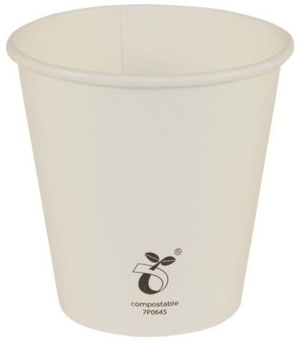 Vegeware Paper Cup Hot Compostable 79mm Lid 230ml 6oz Ctn/1000