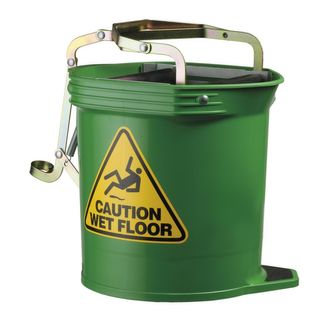 Oates Wide Mouth Wringer Bucket 16L Green
