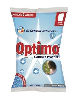 Diversey Optimo Top Loader Laundry Powder 200gm Ctn/60