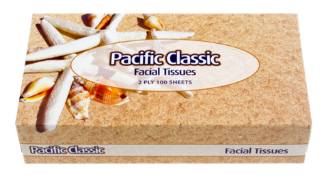 PH Classic 2ply Facial Tissue Pk/100 Ctn/48