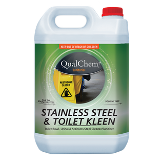 Qualchem Stainless Steel & Toilet Kleen 5L