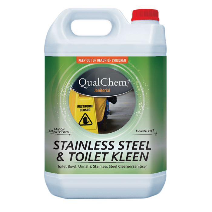 Qualchem Stainless Steel Toilet Kleen