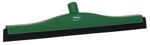 Vikan Floor Squeegee Double Blade Rubber 500mm Green