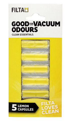 FILTA Vacuum Air Freshener Lemon Pk/5