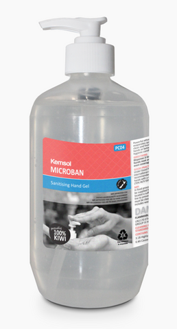 Kemsol Microban Alcohol Hand Sanitiser 500ml