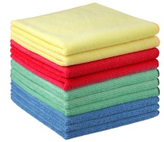 Microfibre Cloth Set 40x40 4 colours PKT/10
