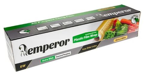 Food Cling Film Wrap Dispenser Box 45cm x600m