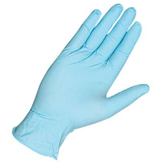 Gloves Nitrile Blue P/Free Cuff 240mm X-Small Pk/100