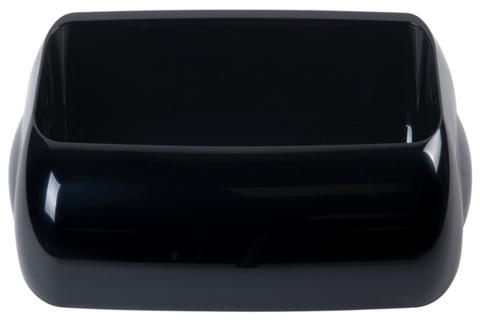 PH Waste Paper Bin Black 23L - Open Lid