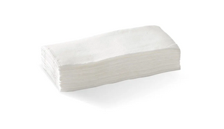 Hospitality Dinner Napkins 2ply 1/8 Redifold White Ctn/800