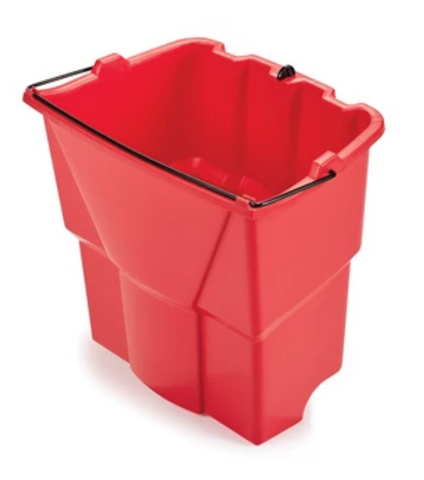 Rubbermaid Dirty Water Bucket for Wavebreak Combo Red