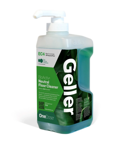 Geller One Dose BioActiv EC4. Neutral Floor Cleaner 1L