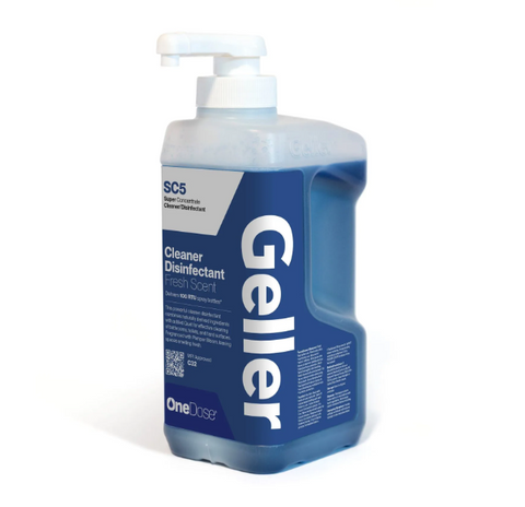 Geller OneDose SC5  Cleaner/Disinfectant  1L