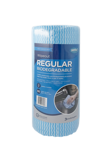 PH Sorb-X Biodegradable Wipeout Wipe Roll 90 Sheets Blue
