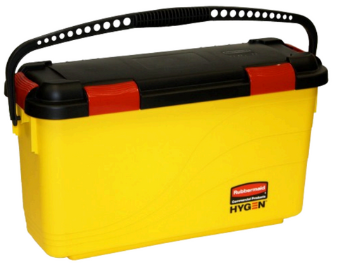 Rubbermaid Hygen Microfibre Charging Bucket Yellow