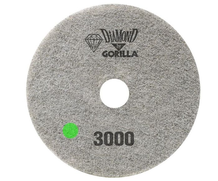 Gorilla Diamond Pad - 3000 Grit Ctn/2