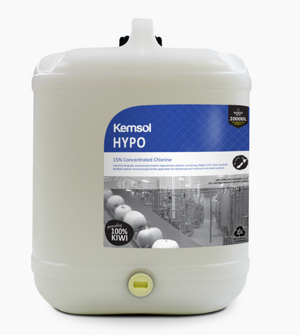 Kemsol Hypo 15% Hypochlorite 20L