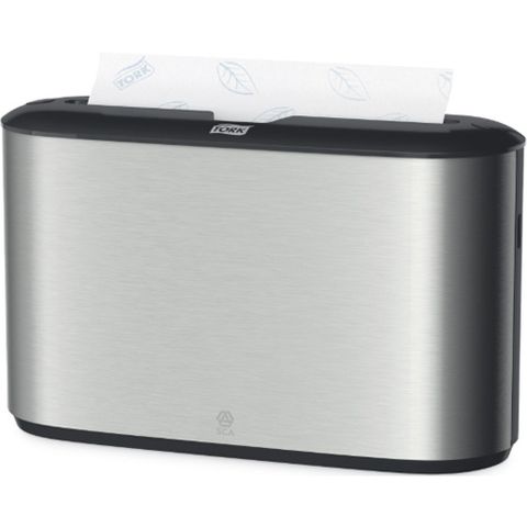 Tork H2 Xpress Countertop Multifold Paper Towel Dispenser Silver(460005)CHARGED