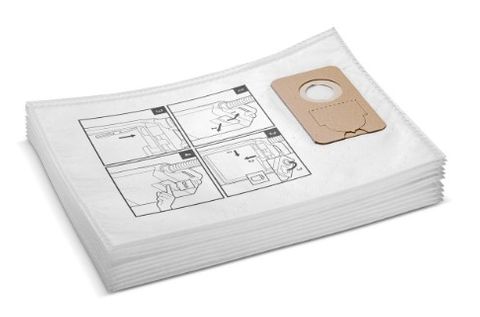 Karcher CV30/2 Filter Fleece Bags Pk/10