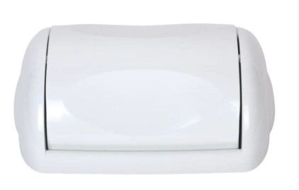 PH Waste Paper Bin White 23L - Swing Lid