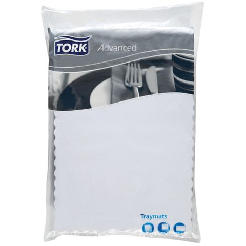 Tork Advanced Small White Tray Covers Ctn/2 (208350)