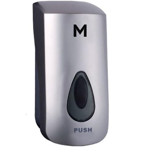 M Liquid Bulk Fill Dispenser Silver 1L