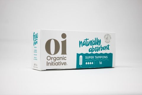 Oi Organic Tampons Super Pack/16 Box/12
