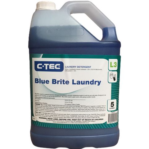 C-Tec Blue Brite Laundry Liquid 5L CLEARANCE