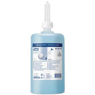 Tork S1 Hair & Body Shower Cream Cartridge 1L (420601)